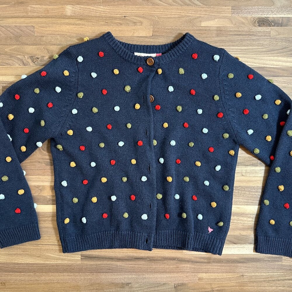 Pink Chicken New York Sweater Cardigan Girls 10Y